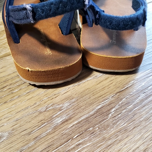 🇺🇲Tommy Bahama boys navy, brown sandals & red,white, blue sandals Size 6-7 - Picture 8 of 13